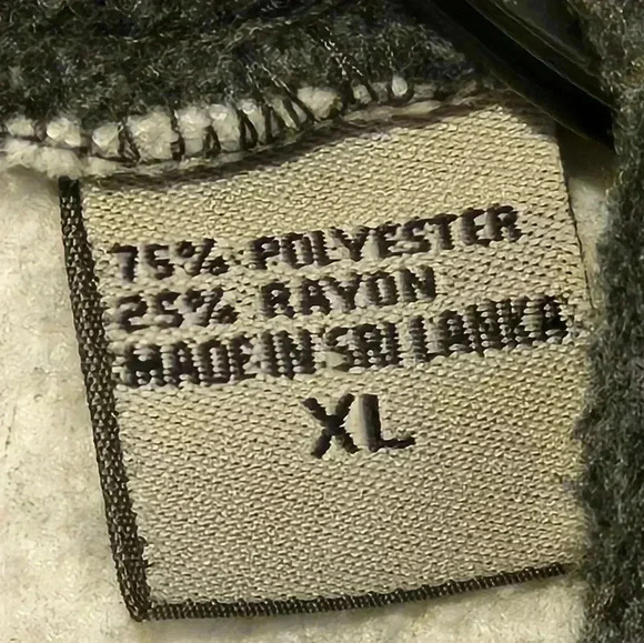 BUGLE BOY Double- Brush Snow Fleece Size XL EUC - Picture 6 of 9